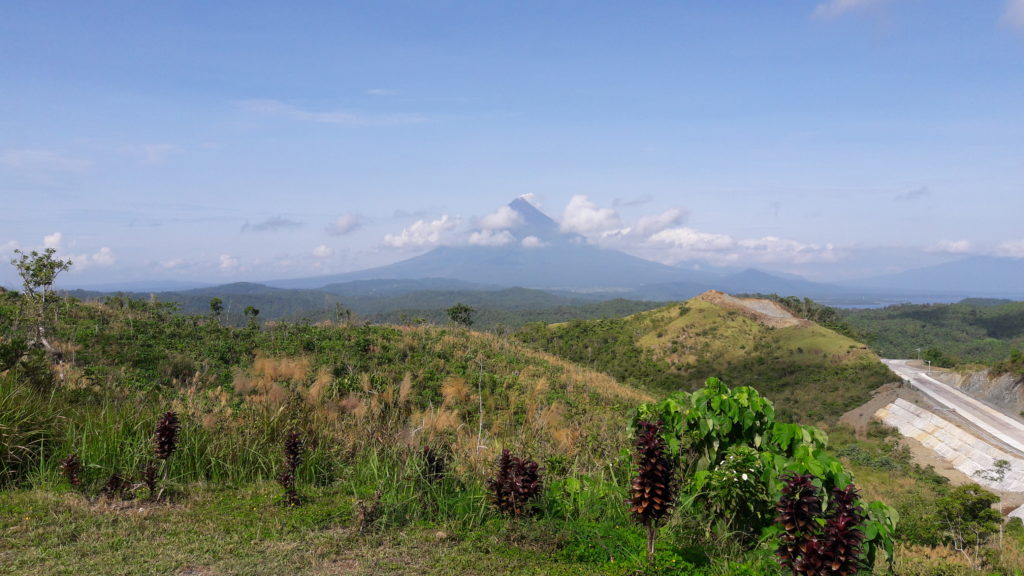 The reluctant Mayon - He finally showed up!