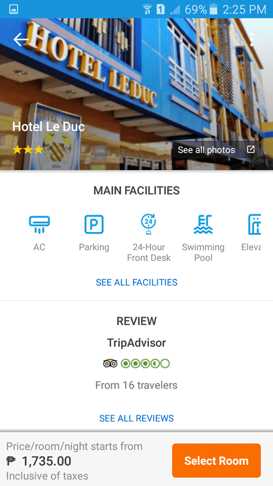 Hotel Le Duc in Traveloka App