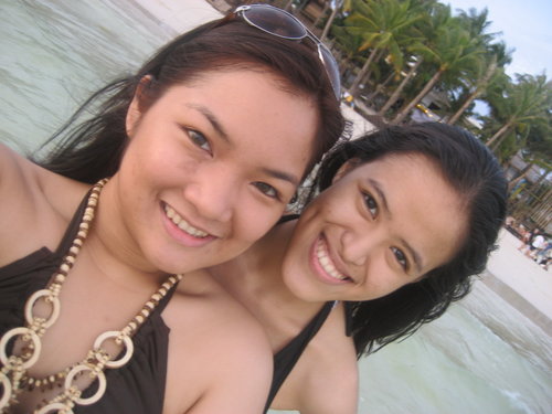 First time in Boracay with my friend Maire way back in 2009.