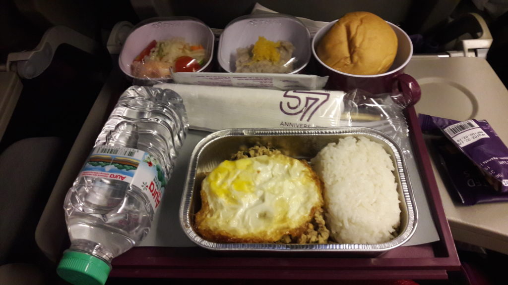 Thai Airways' inflight meal (Manila-Bangkok)